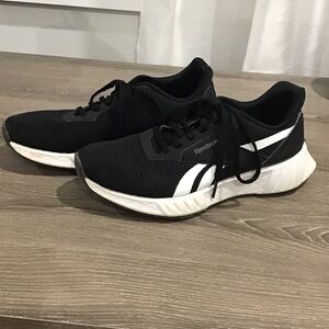 Reebok Classic Black and White Athletic Shoes